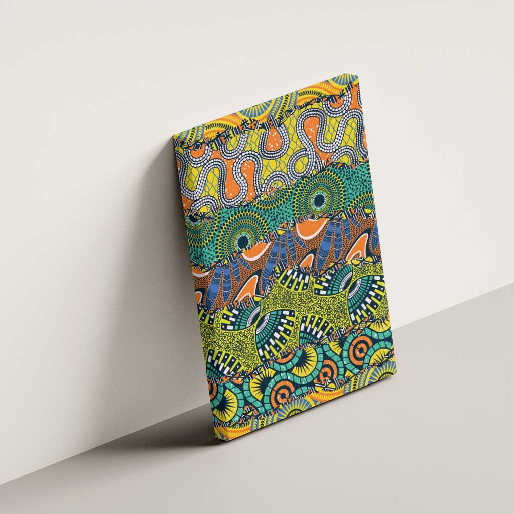 Africa Tribal Mixed Pattern Canvas Wall Art - African Pride