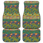 Africa Tribal Mixed Pattern Car Mats - African Pride