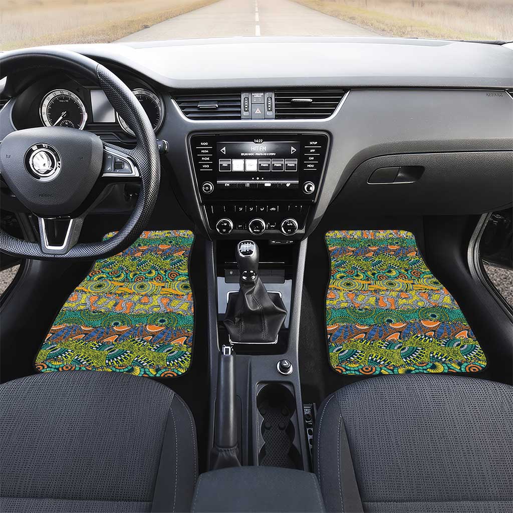 Africa Tribal Mixed Pattern Car Mats - African Pride