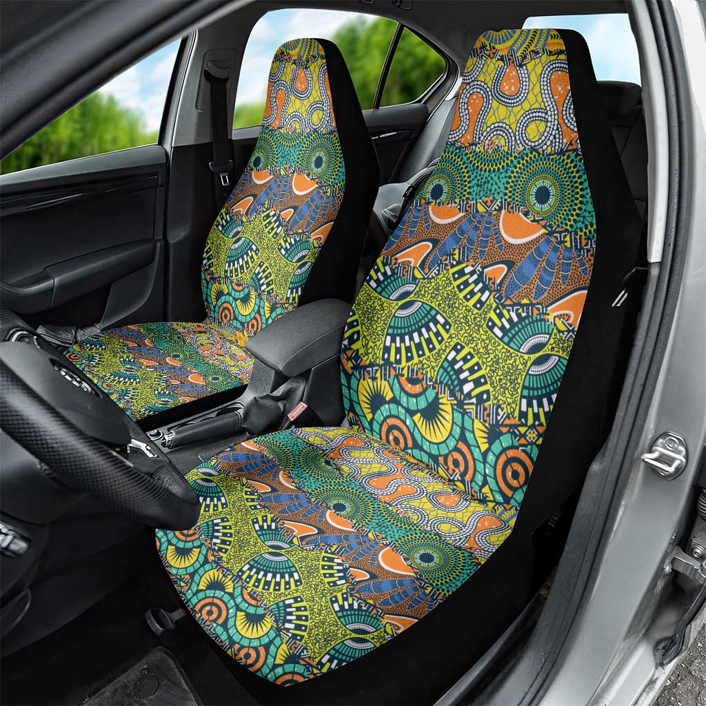 Africa Tribal Mixed Pattern Car Seat Cover - African Pride