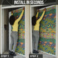 Africa Tribal Mixed Pattern Door Cover