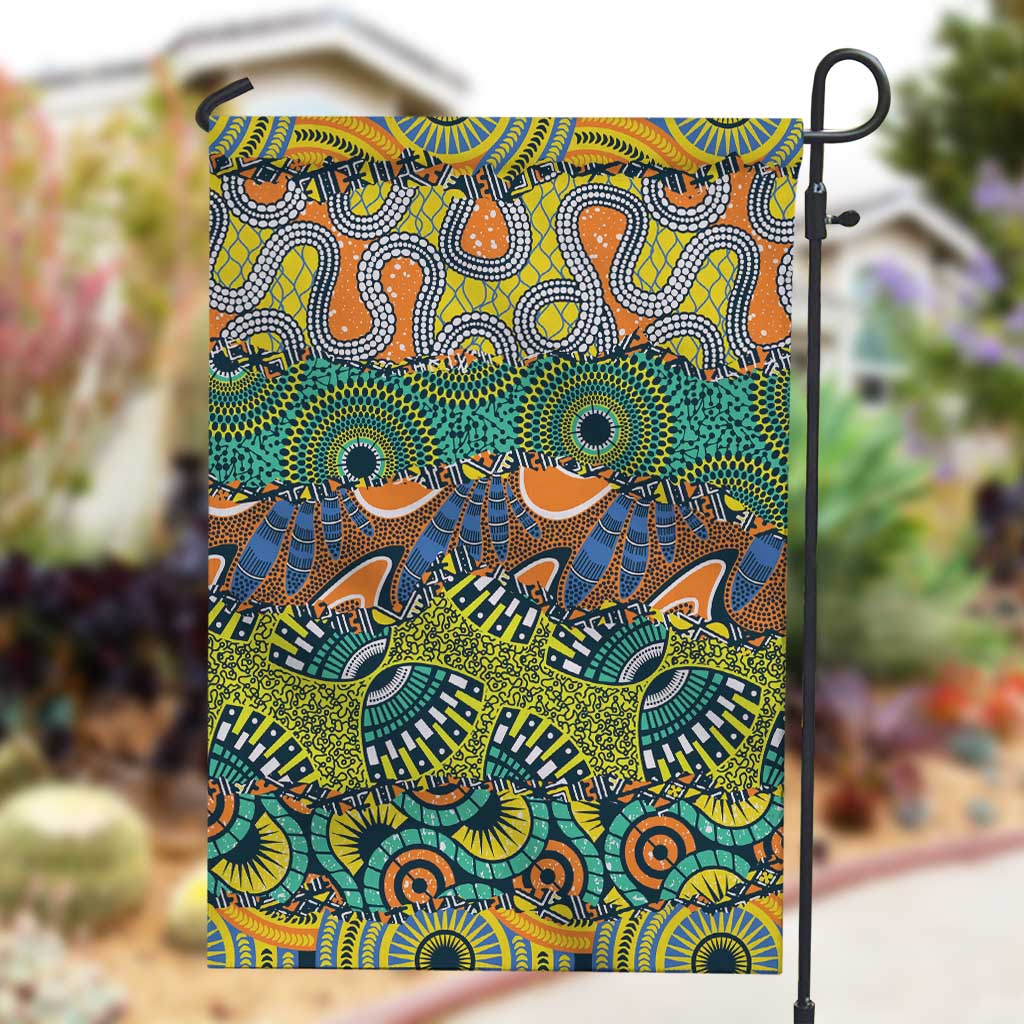 Africa Tribal Mixed Pattern Garden Flag - African Pride