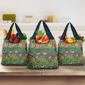 Africa Tribal Mixed Pattern Grocery Bag - African Pride