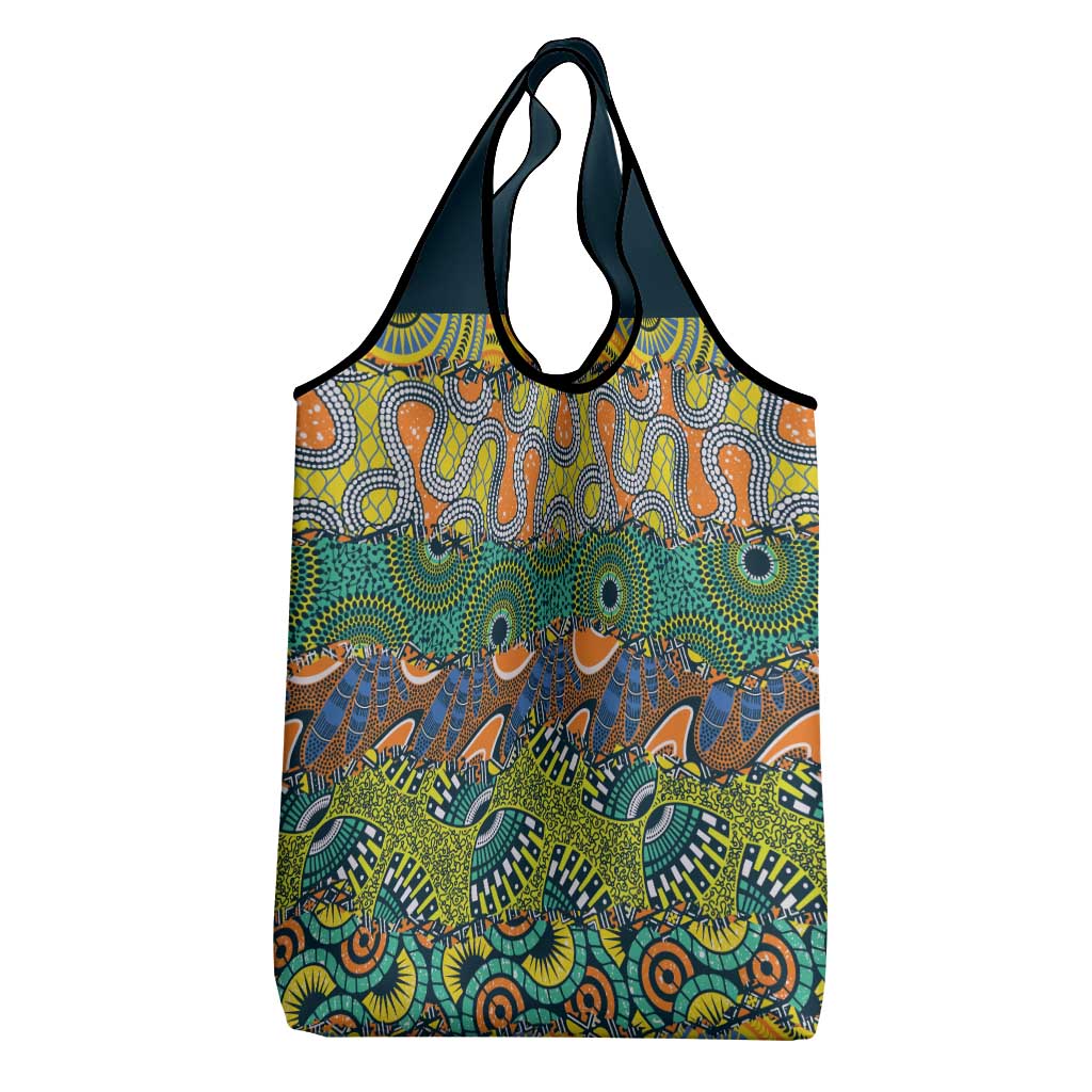 Africa Tribal Mixed Pattern Grocery Bag - African Pride