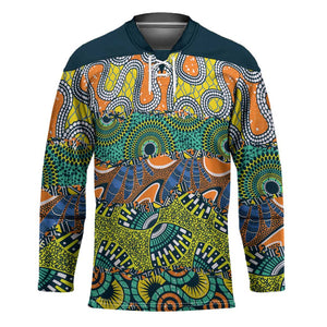 Africa Tribal Mixed Pattern Hockey Jersey