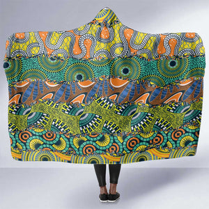 Africa Tribal Mixed Pattern Hooded Blanket - African Pride