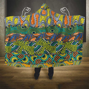 Africa Tribal Mixed Pattern Hooded Blanket - African Pride