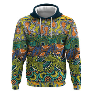 Africa Tribal Mixed Pattern Hoodie - African Pride