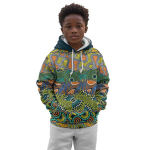 Africa Tribal Mixed Pattern Kid Hoodie - African Pride