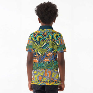 Africa Tribal Mixed Pattern Kid Polo Shirt - African Pride