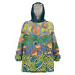 Africa Tribal Mixed Pattern Kid Wearable Blanket Hoodie - African Pride