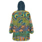 Africa Tribal Mixed Pattern Kid Wearable Blanket Hoodie - African Pride