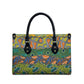 Africa Tribal Mixed Pattern Leather Bag