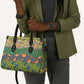 Africa Tribal Mixed Pattern Leather Bag