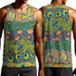 Africa Tribal Mixed Pattern Men Tank Top - African Pride