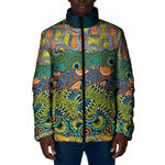Africa Tribal Mixed Pattern Padded Jacket