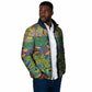 Africa Tribal Mixed Pattern Padded Jacket