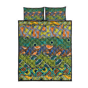 Africa Tribal Mixed Pattern Quilt Bed Set - African Pride