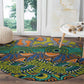 Africa Tribal Mixed Pattern Round Carpet - African Pride