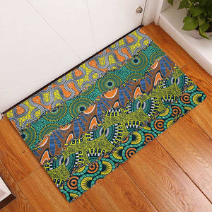 Africa Tribal Mixed Pattern Rubber Doormat - African Pride