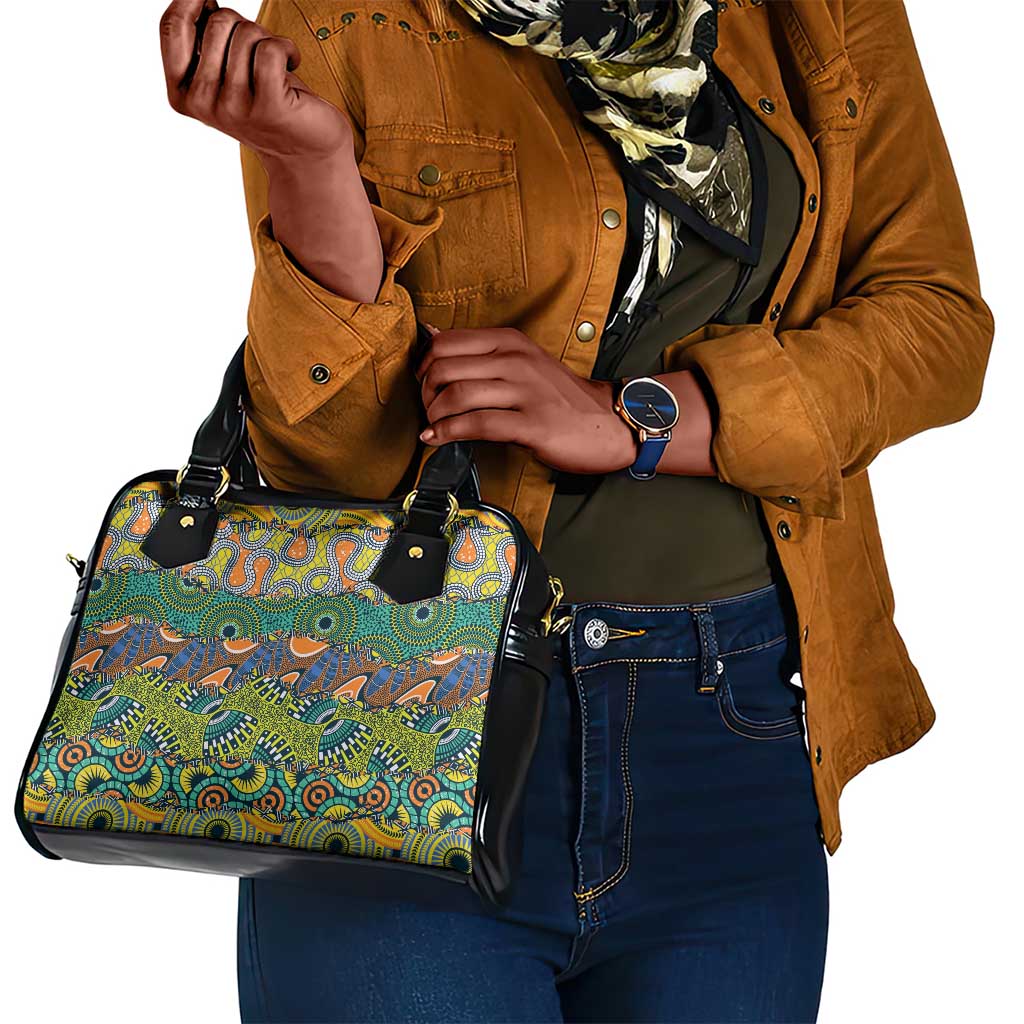 Africa Tribal Mixed Pattern Shoulder Handbag - African Pride