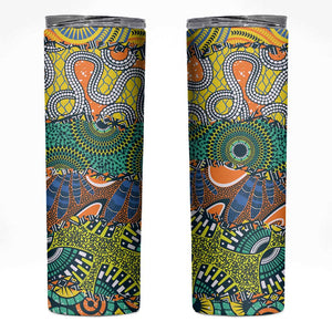 Africa Tribal Mixed Pattern Skinny Tumbler - African Pride