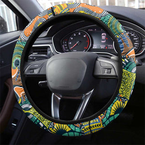 Africa Tribal Mixed Pattern Steering Wheel Cover - African Pride