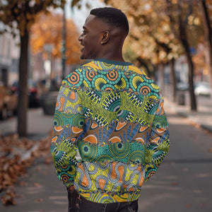 Africa Tribal Mixed Pattern Sweatshirt - African Pride
