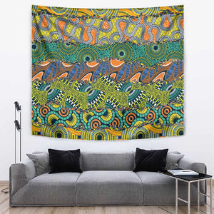 Africa Tribal Mixed Pattern Tapestry - African Pride