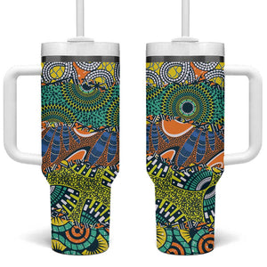 Africa Tribal Mixed Pattern Tumbler With Handle - African Pride