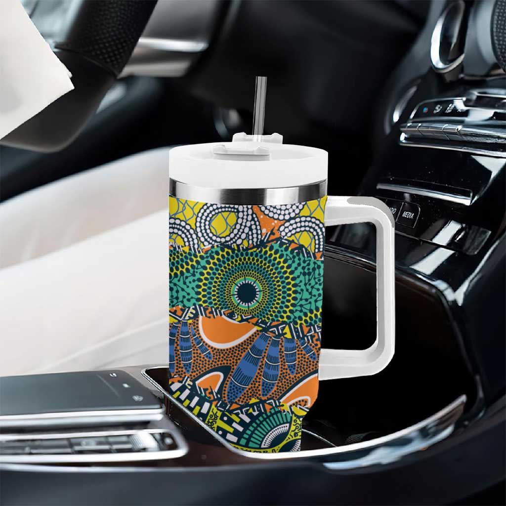 Africa Tribal Mixed Pattern Tumbler With Handle - African Pride