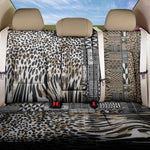 Africa Tribal Pattern Mixed Leopard Skin Back Car Seat Cover - African Pride