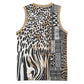Africa Tribal Pattern Mixed Leopard Skin Basketball Jersey - African Pride