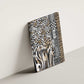 Africa Tribal Pattern Mixed Leopard Skin Canvas Wall Art - African Pride