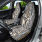 Africa Tribal Pattern Mixed Leopard Skin Car Seat Cover - African Pride