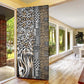 Africa Tribal Pattern Mixed Leopard Skin Door Cover