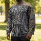 Africa Tribal Pattern Mixed Leopard Skin Hockey Jersey