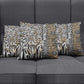 Africa Tribal Pattern Mixed Leopard Skin Pillow Cover