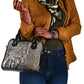 Africa Tribal Pattern Mixed Leopard Skin Shoulder Handbag - African Pride