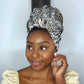 Africa Tribal Pattern Mixed Leopard Skin Simple Headwrap