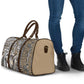Africa Tribal Pattern Mixed Leopard Skin Travel Bag