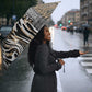Africa Tribal Pattern Mixed Leopard Skin Umbrella