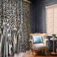 Africa Tribal Pattern Mixed Leopard Skin Window Curtain - African Pride