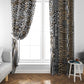Africa Tribal Pattern Mixed Leopard Skin Window Curtain - African Pride