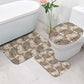 African Wild Animal Skins Bathroom Set Leopard Pattern