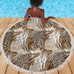 African Wild Animal Skins Beach Blanket Leopard Pattern - African Pride