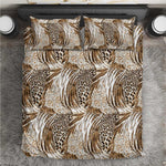 African Wild Animal Skins Bedding Set Leopard Pattern - African Pride