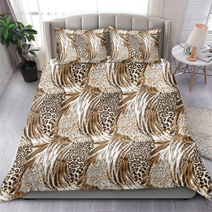 African Wild Animal Skins Bedding Set Leopard Pattern - African Pride