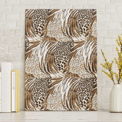 African Wild Animal Skins Canvas Wall Art Leopard Pattern - African Pride