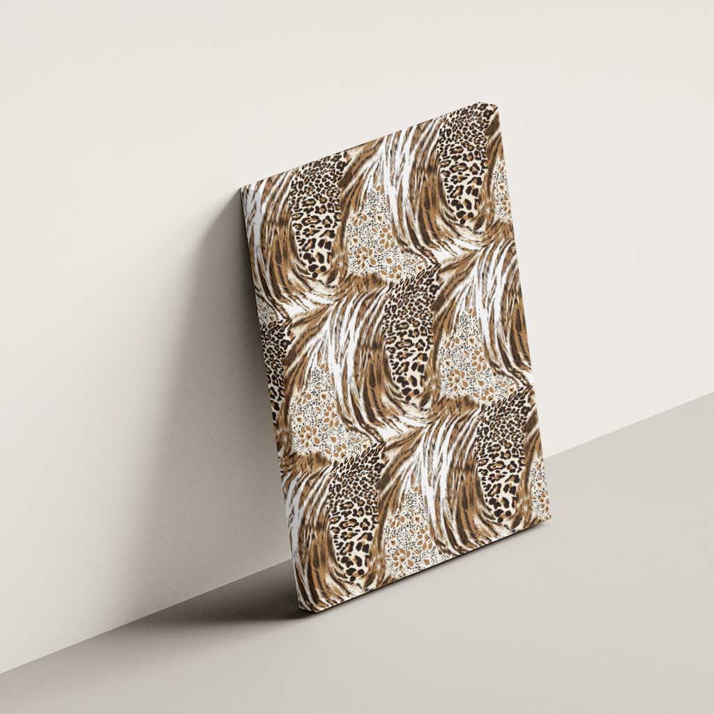 African Wild Animal Skins Canvas Wall Art Leopard Pattern - African Pride